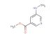 methyl 5-(methylamino)nicotinate