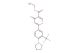ethyl 4-oxo-6-(4-(pyrrolidin-1-yl)-3-(trifluoromethyl)phenyl)-4H-pyran-3-carboxylate