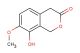 8-hydroxy-7-methoxyisochroman-3-one