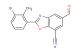 2-(3-bromo-2-methylphenyl)-5-formylbenzo[d]oxazole-7-carbonitrile