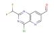 4-Chloro-2-(difluoromethyl)pyrido[3,2-d]pyrimidine-7-carbaldehyde