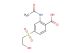 2-(acetamido)-4-[(2-hydroxyethyl)sulfonyl]benzoic acid