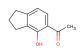 1-(4-hydroxy-2,3-dihydro-1H-inden-5-yl)ethan-1-one