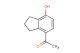 1-(7-hydroxy-2,3-dihydro-1H-inden-4-yl)ethan-1-one