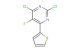2,4-dichloro-5-fluoro-6-(thiophen-2-yl)pyrimidine