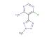 6-chloro-5-(2-methyl-2H-tetrazol-5-yl)pyrimidin-4-amine