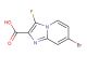 7-bromo-3-fluoroimidazo[1,2-a]pyridine-2-carboxylic acid