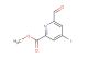 methyl 6-formyl-4-iodopicolinate