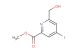 methyl 6-(hydroxymethyl)-4-iodopicolinate