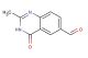 2-methyl-4-oxo-3,4-dihydroquinazoline-6-carbaldehyde