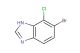 6-bromo-7-chloro-1H-benzo[d]imidazole