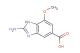 2-amino-7-methoxy-1H-benzo[d]imidazole-5-carboxylic acid