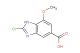 2-chloro-7-methoxy-1H-benzo[d]imidazole-5-carboxylic acid
