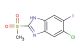 5-chloro-6-iodo-2-(methylsulfonyl)-1H-benzo[d]imidazole
