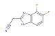 2-(4,5-difluoro-1H-benzo[d]imidazol-2-yl)acetonitrile