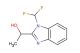 1-[1-(difluoromethyl)-1H-1,3-benzodiazol-2-yl]ethan-1-ol