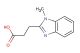 3-(1-methyl-1H-benzo[d]imidazol-2-yl)propanoic acid