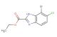 Ethyl 7-bromo-6-chloro-1H-benzo[d]imidazole-2-carboxylate