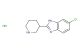 6-chloro-2-(piperidin-3-yl)-1H-benzo[d]imidazole hydrochloride
