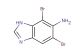 5,7-dibromo-1H-benzo[d]imidazol-6-amine