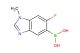 (6-fluoro-1-methyl-1,3-benzodiazol-5-yl)boronic acid
