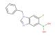 (1-benzyl-6-fluoro-1,3-benzodiazol-5-yl)boronic acid