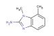 1,7-dimethyl-1H-benzo[d]imidazol-2-amine