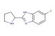 6-fluoro-2-(2-pyrrolidinyl)-1H-benzimidazole