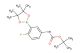 tert-Butyl (4-fluoro-3-(4,4,5,5-tetramethyl-1,3,2-dioxaborolan-2-yl)phenyl)carbamate