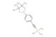 trimethyl((4-(4,4,5,5-tetramethyl-1,3,2-dioxaborolan-2-yl)phenyl)ethynyl)silaneane
