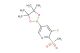 3-fluoro-5-(4,4,5,5-tetramethyl-1,3,2-dioxaborolan-2-yl)-2-(methylsulfonyl)pyridine