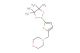 4-((5-(4,4,5,5-tetramethyl-1,3,2-dioxaborolan-2-yl)thiophen-2-yl)methyl)morpholine