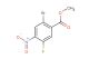 methyl 2-bromo-5-fluoro-4-nitrobenzoate