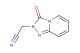 2-{3-oxo-2H,3H-[1,2,4]triazolo[4,3-a]pyridin-2-yl}acetonitrile