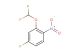 2-(difluoromethoxy)-4-fluoro-1-nitro-benzene