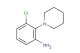 3-chloro-2-(piperidin-1-yl)aniline