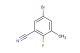 5-Bromo-2-fluoro-3-methylbenzonitrile