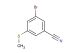3-Bromo-5-(methylthio)benzonitrile