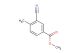 methyl 3-cyano-4-methylbenzoate
