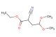 ethyl 2-cyano-4,4-dimethoxybutanoate