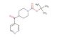 tert-butyl 4-[(pyridin-4-yl)carbonyl]piperidine-1-carboxylate