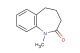 1-methyl-1,3,4,5-tetrahydro-2H-benzo[b]azepin-2-one