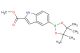 methyl 5-(4,4,5,5-tetramethyl-1,3,2-dioxaborolan-2-yl)-indole-2-carboxylate