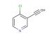 4-chloro-3-ethynylpyridine