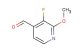 3-fluoro-2-methoxypyridine-4-carbaldehyde