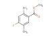 methyl 2-amino-4-fluoro-5-methylbenzoate