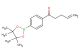 1-[4-(tetramethyl-1,3,2-dioxaborolan-2-yl)phenyl]pent-4-en-1-one