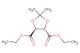 (4S,5S)-diethyl 2,2-dimethyl-1,3-dioxolane-4,5-dicarboxylate