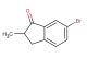6-bromo-2-methyl-2,3-dihydroinden-1-one