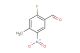 2-fluoro-4-methyl-5-nitrobenzaldehyde